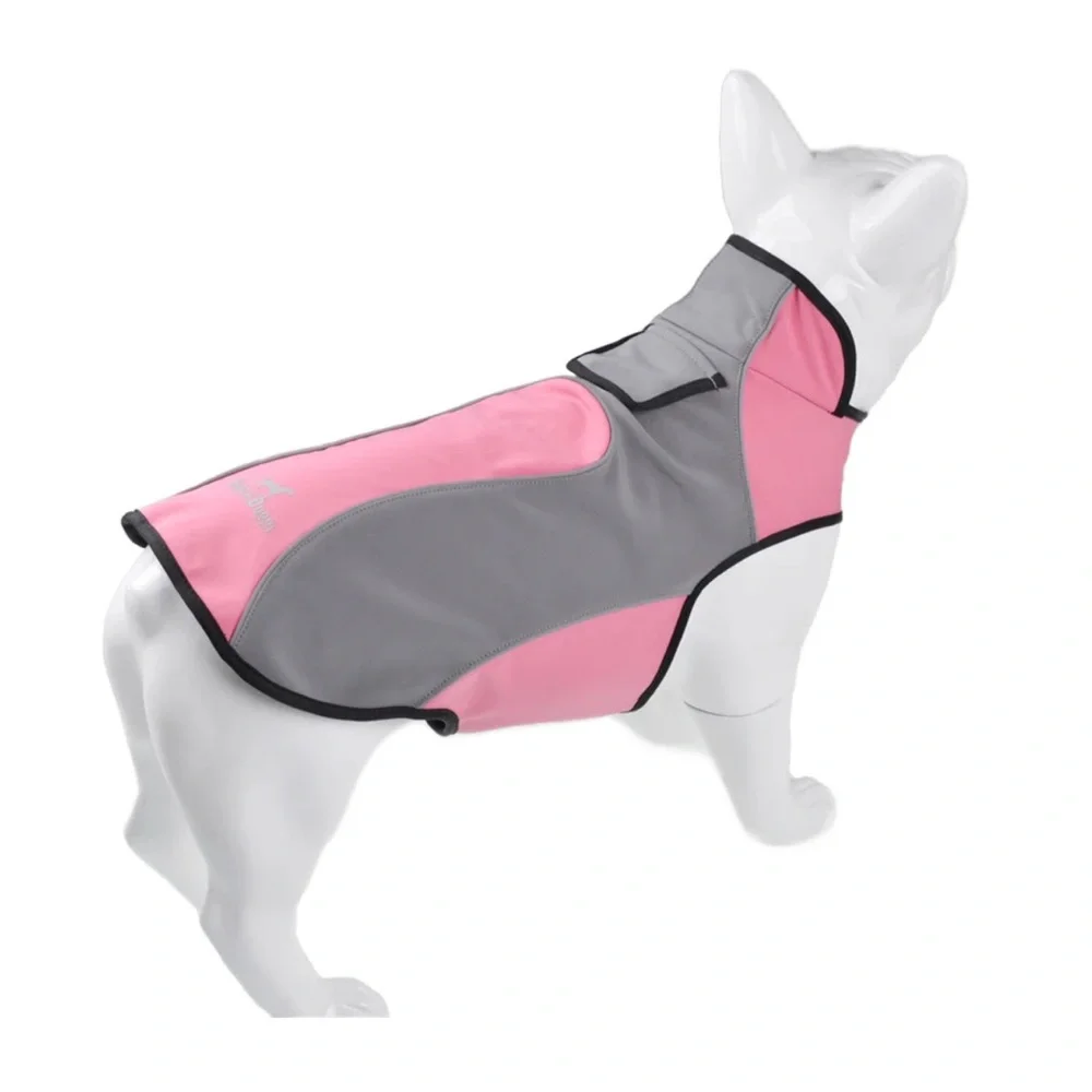 Black‎ Doggy Reflective Water Resistant Dog Coat
